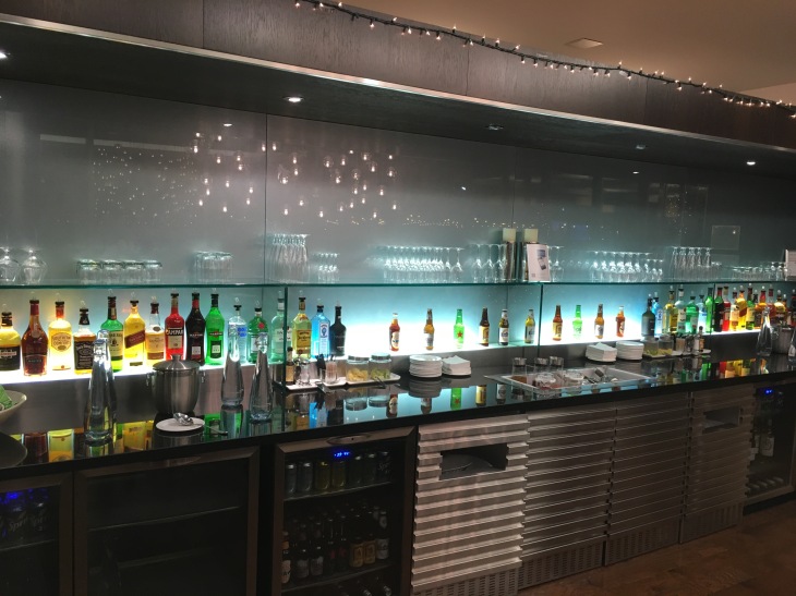 Alcohol in BA Lounge